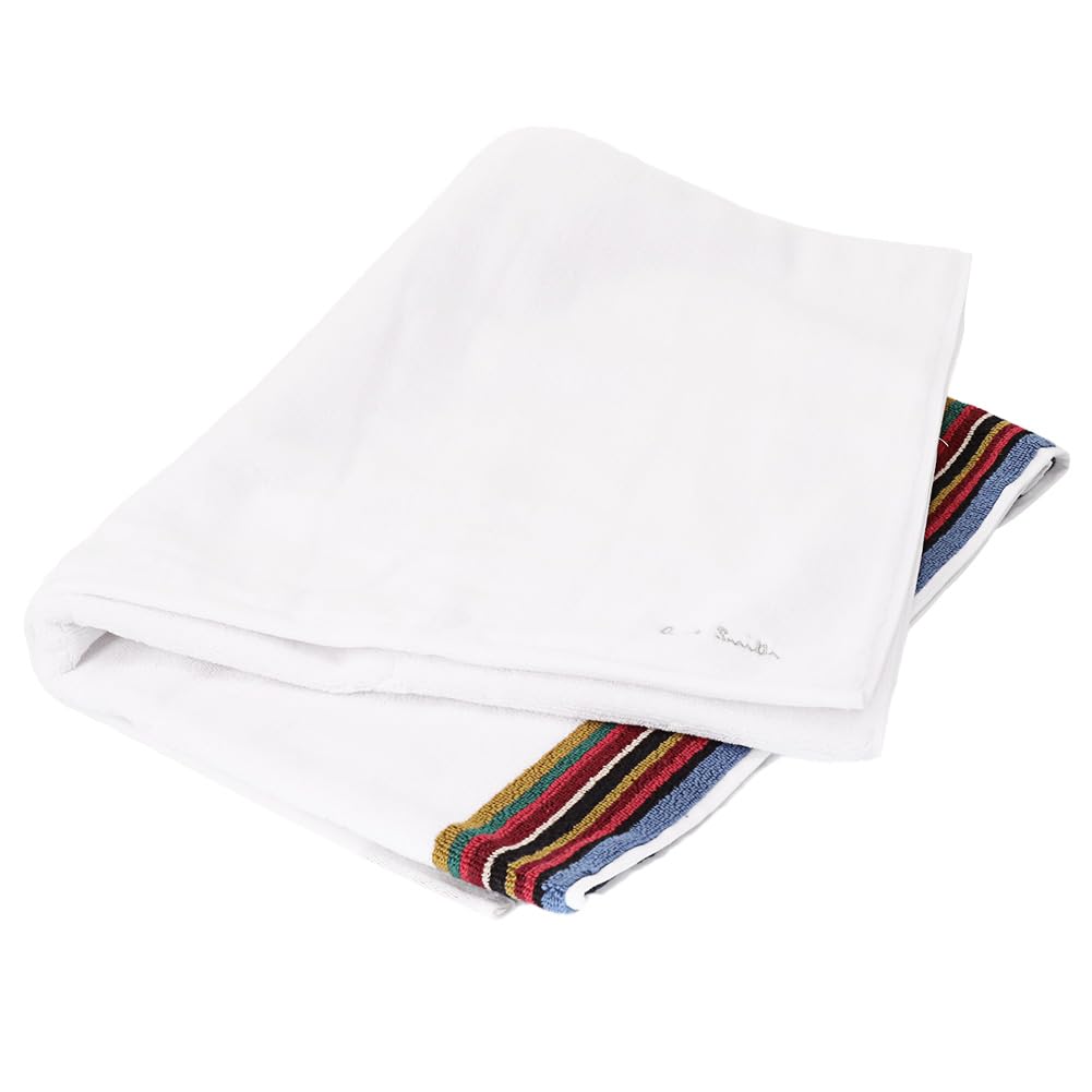 Amazon｜[ポールスミス] バスタオル ストライプ コットン100% M1A-619